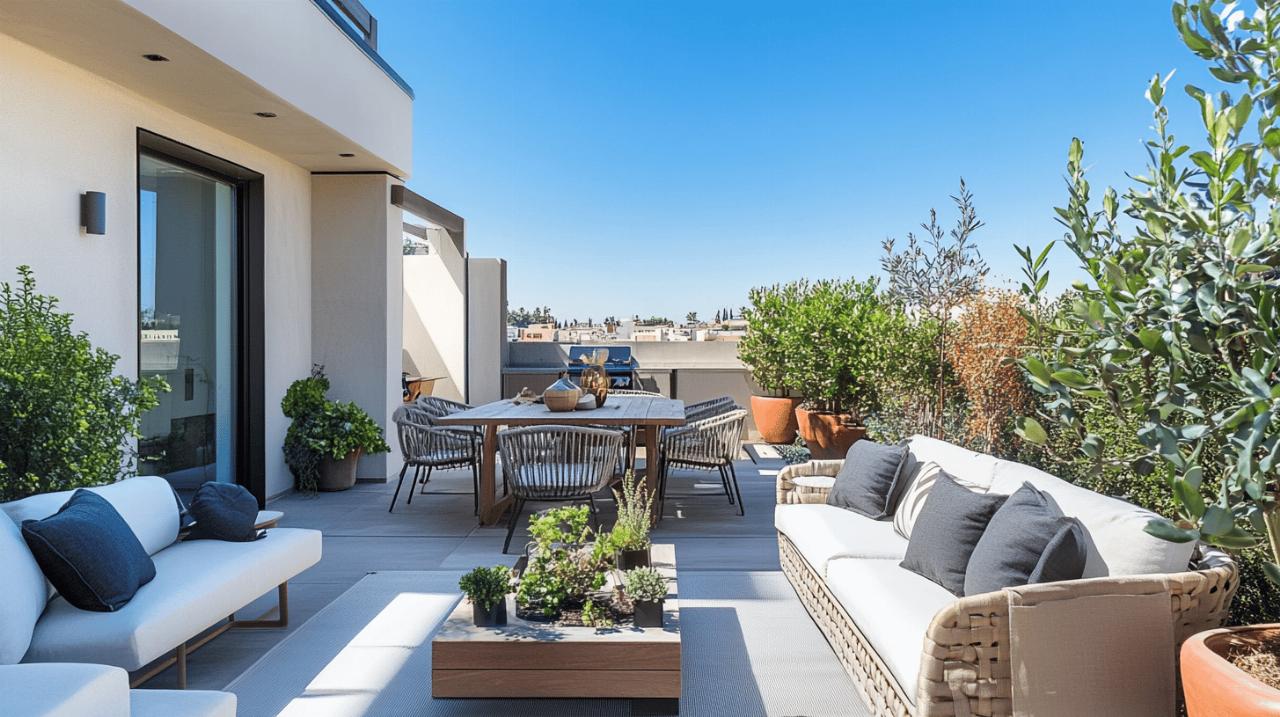 Qual è la dimensione ideale per la terrazza? Soluzioni di ombreggiatura da 10 a 50 mq